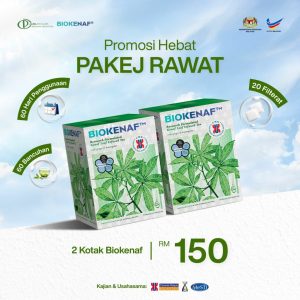 Pakej Rawat (1 Kotak Biokenaf PERCUMA 1)